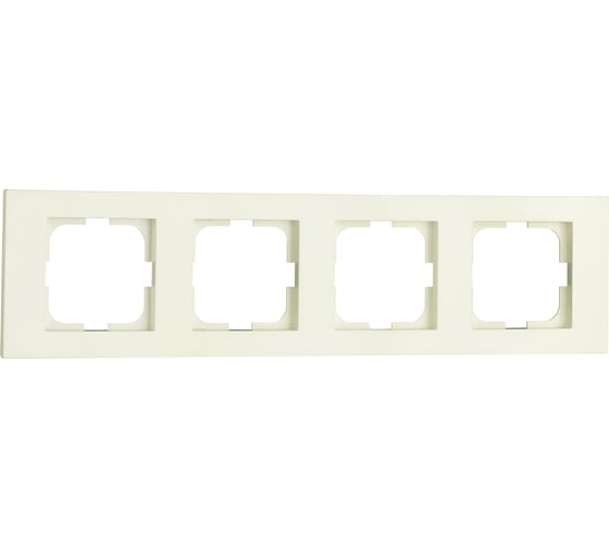 Изображение товара 4-местная рамка OVIVO GRANO, крем, 400-020000-228