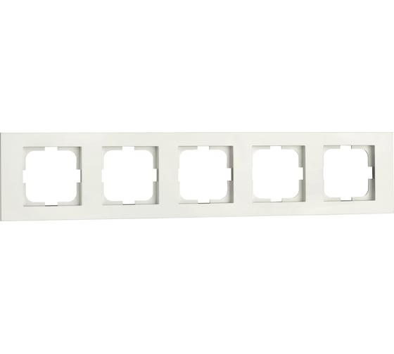 Изображение товара 5-местная рамка OVIVO GRANO, белый, 400-010000-250