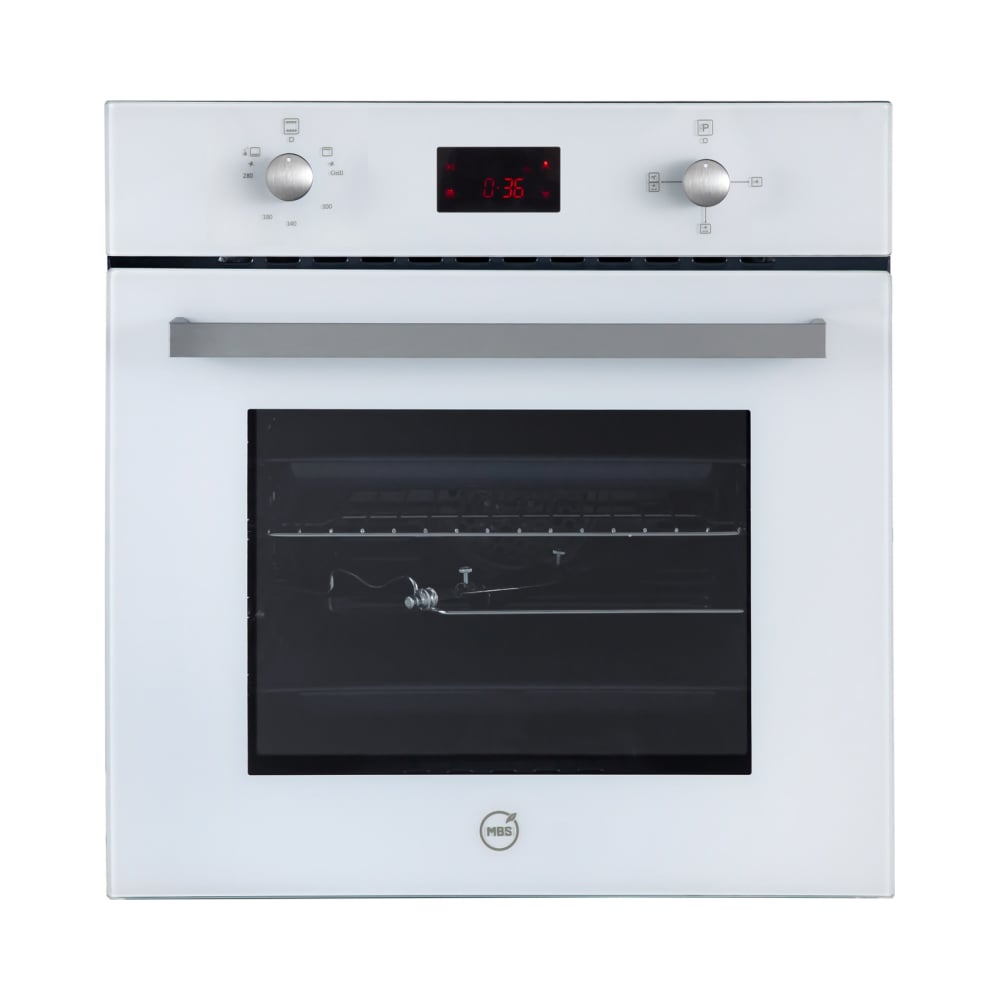 Изображение товара Газовый духовочный шкаф MBS DG-602WH 56 литров белый автоматическое управление