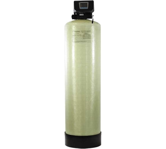 Изображение товара Фильтр колонна Аурус с регенерацией для умягчения воды от жесткости комплексная система очистки для дома из скважины, колодца, автоматическая, для питьевой воды с засыпкой, полный комплект Аруан-2 33