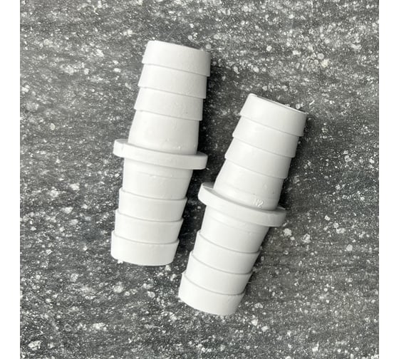 Изображение товара Пластиковый штуцер для сливных шлангов Профитт 19 мм, 2 шт. 2226186