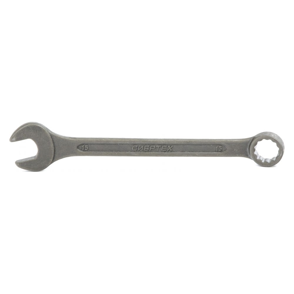Комбинированный ключ СИБРТЕХ ключ комбинированный сибртех 14914 фосфатированный 24 мм гост 16983
