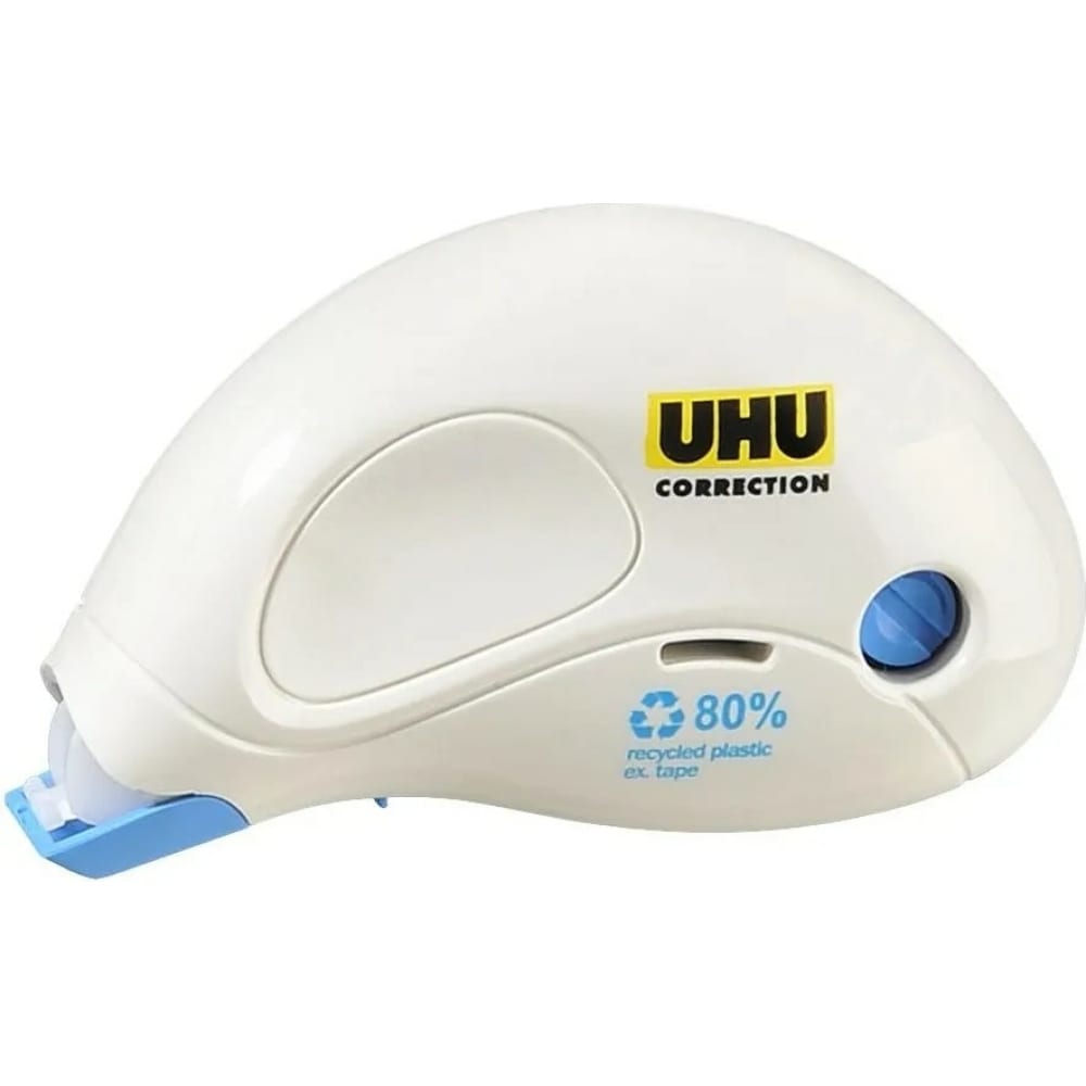 Корректирующий роллер-мышь UHU ледяной роллер универсальный 13 5 × 2 8 см белый серебристый
