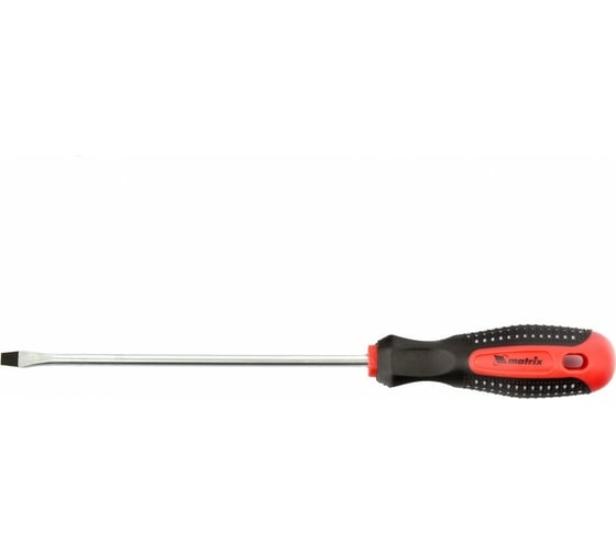 Изображение товара Отвертка MATRIX Fusion, SL5,0x150 мм, CrV, 3-х компонентная рукоятка "anti slip"// 11420