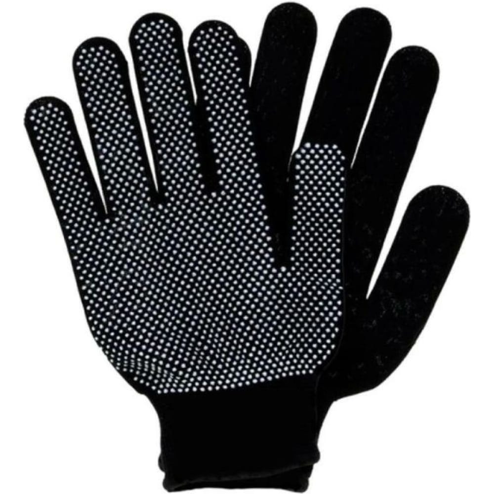 Защитные перчатки ООО Комус, размер универсальный, цвет черный