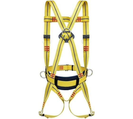 Изображение товара Удерживающая привязь ООО Комус УСП 2Ж, 3 точки крепления, наплечные и набедренные лямки 1184244