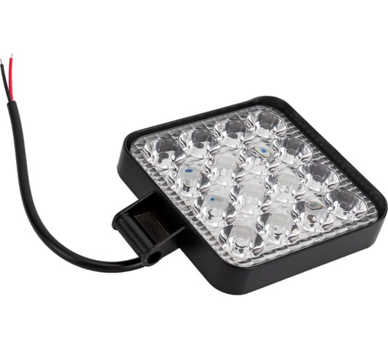 Изображение товара Фара рабочего света Nord-Yada 48 Вт, квадрат, 16 диодов дальний 83х83х22 907691