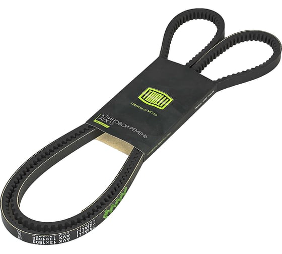 Изображение товара Ремень приводной для автомобилей ГАЗ 66/ПАЗ 3205 зубчатый AVX13x1800 TRIALLI AVX13X1800