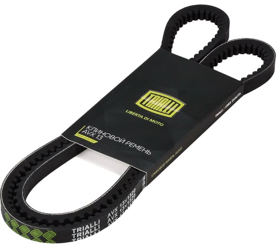 Изображение товара Ремень приводной для автомобилей КамАЗ зубчатый AVX13x1320 TRIALLI AVX13X1320