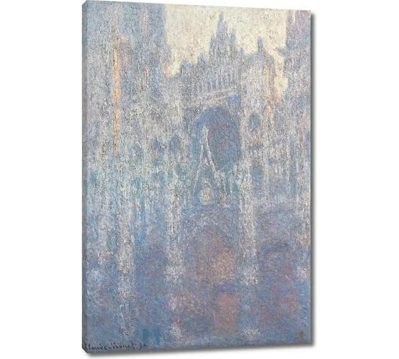 Изображение товара Картина ООО Первое ателье репродукция Портал Руанского собора в утреннем свете 60x93 см ps143194-3