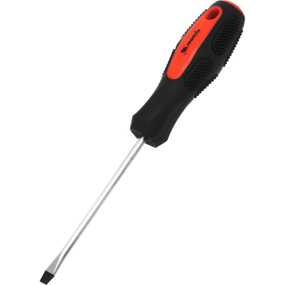 Изображение товара Отвертка SL5,0х100 мм MATRIX Anti-Slip 12216 бытовая профессиональная