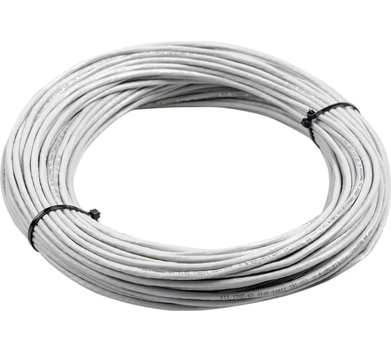 Изображение товара Кабель витая пара Retic 50м, U/UTP, 2PR, cat. 5e, Cu, PVC, 24 AWG, indoor UTP2-C5E-G24-IN-PVC-50-TWCS