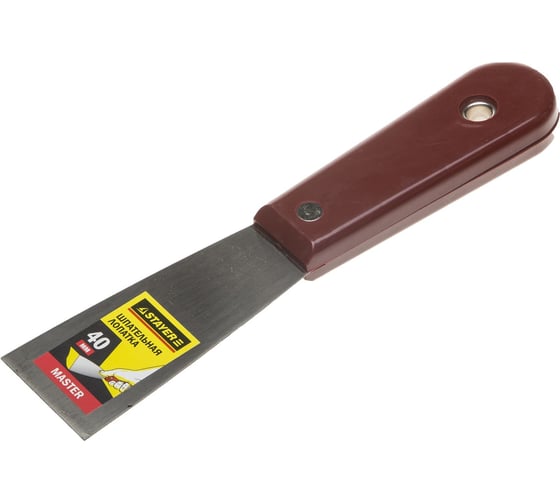 Изображение товара Шпатель с пластмассовой ручкой, 40мм STAYER 1003-040