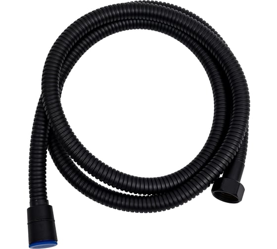 Изображение товара Шланг для душа GRIALE (длина 1.5 м) из нержавеющей стали цвет черный матовый ZM0040