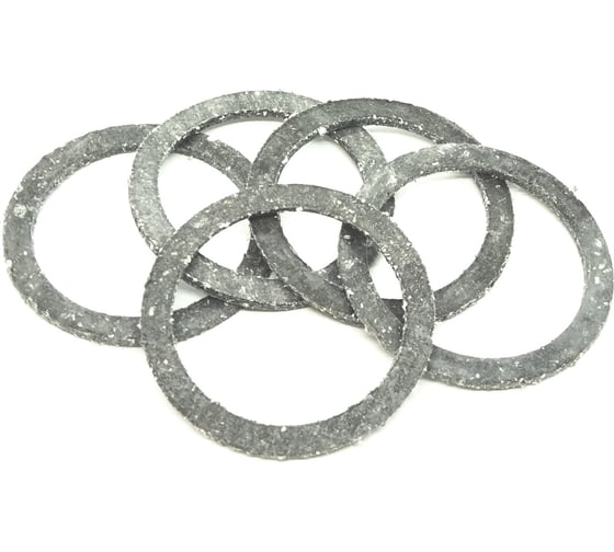 Изображение товара Паронитовая прокладка HG 1 1/4" (36x45x2мм) 5 шт (12615) 4960714