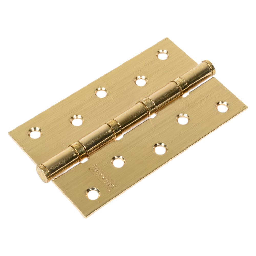 Изображение товара Петля дверная PALIDORE 125х75х2,5 4ВВ SB ARSENAL матовое золото