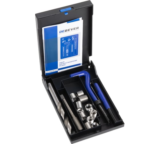 Изображение товара Набор для восстановления резьбы DeBever UNF 7/16"-20 DB-RKF7620