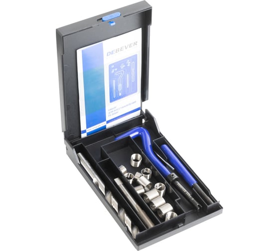 Изображение товара Набор для восстановления резьбы DeBever M10x1,0 DB-RKM1010