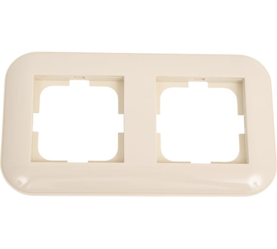 Изображение товара Рамка OVIVO LOFT, 2 поста, крем 404-020002-226