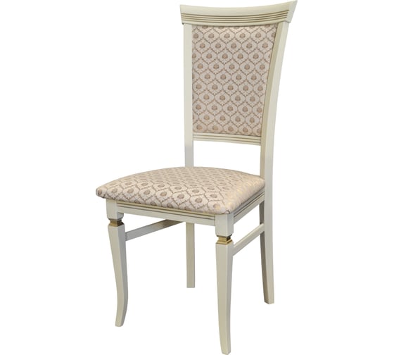 Изображение товара Стул Мебелик Бонита слоновая кость/золото, яра даймонд 7115