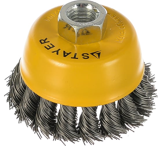 Изображение товара Щетка чашечная "MASTER" (80 мм; М14) для УШМ STAYER 35128-080_z01