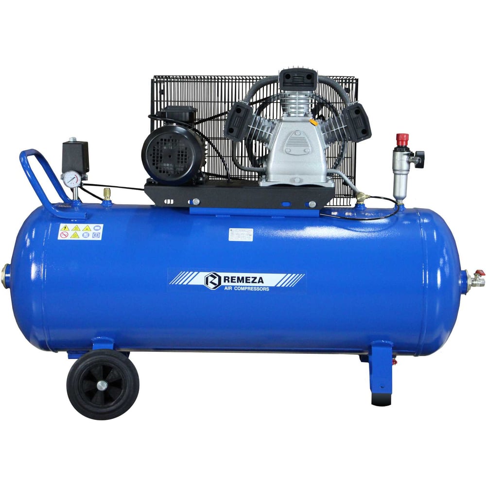 Изображение товара Компрессор поршневой ременной Remeza СБ 4/С-200 LB 40 профессиональный
