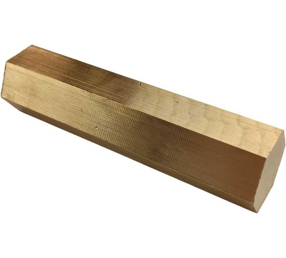 Изображение товара Латунный пруток HG ЛС59-1, шестигранный, S24, длина 100 мм 4960585