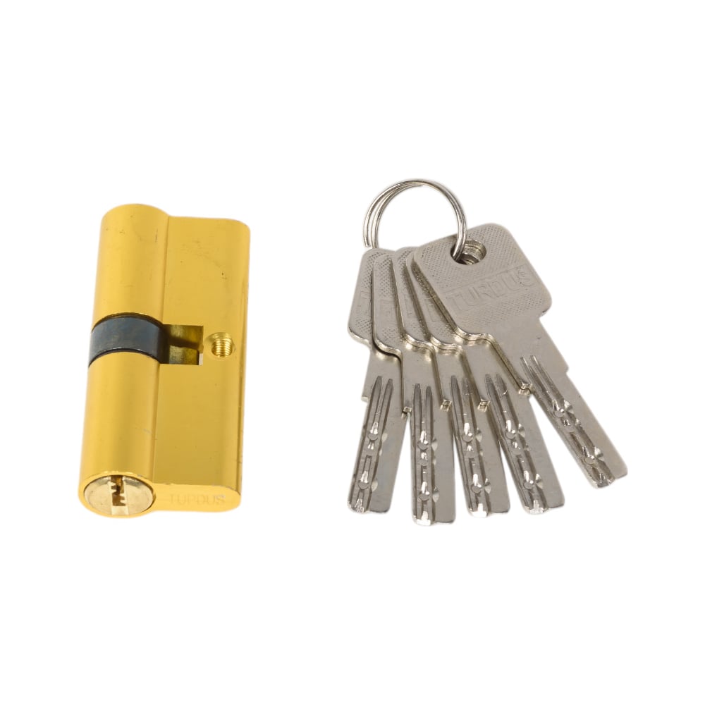 Изображение товара Цилиндр PALIDORE алюминиевый А 70 PB золото высокого класса взломостойкости