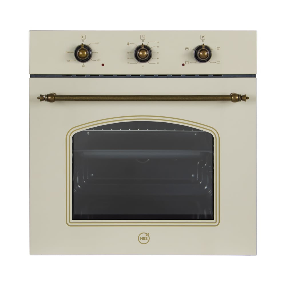 Изображение товара Электрический духовой шкаф MBS DE-607IV бежевый 62л