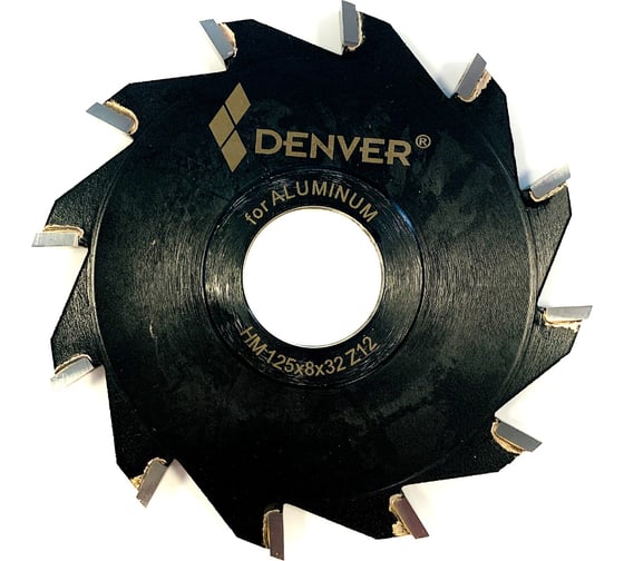 Изображение товара Фреза дисковая HM 125x8x32/30 мм, Z=12, AL ООО Галифакс 5125001