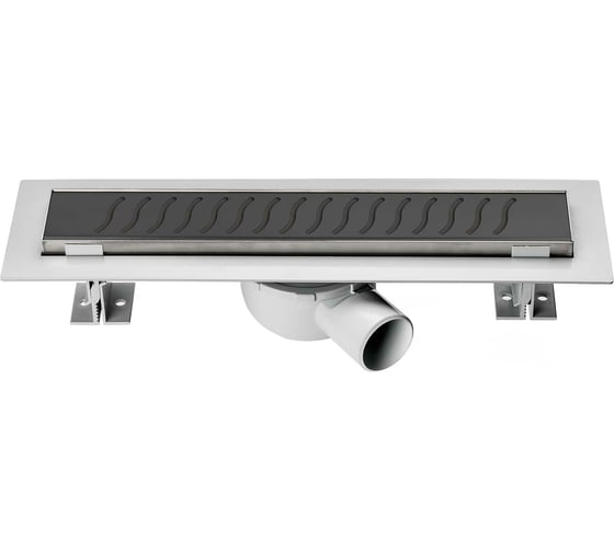 Изображение товара Душевой лоток VINCEA SAY OPTIMA 70 см, матовый черный SAY.601.70.B.M.S.BUK