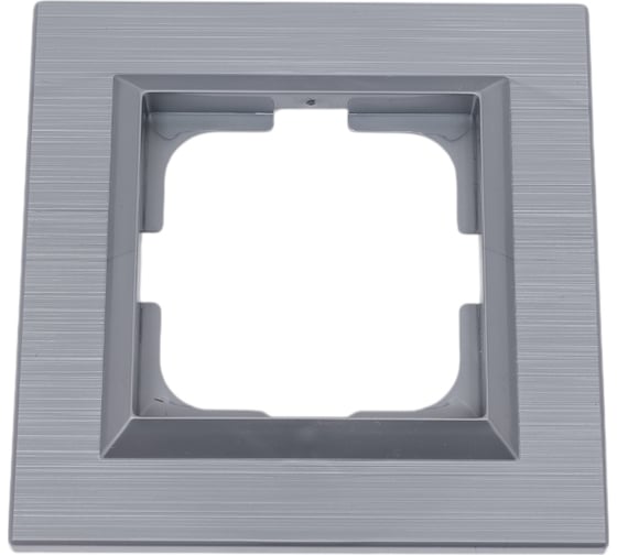 Изображение товара 1-местная рамка OVIVO QUANTUM, серебро, 405-320000-096