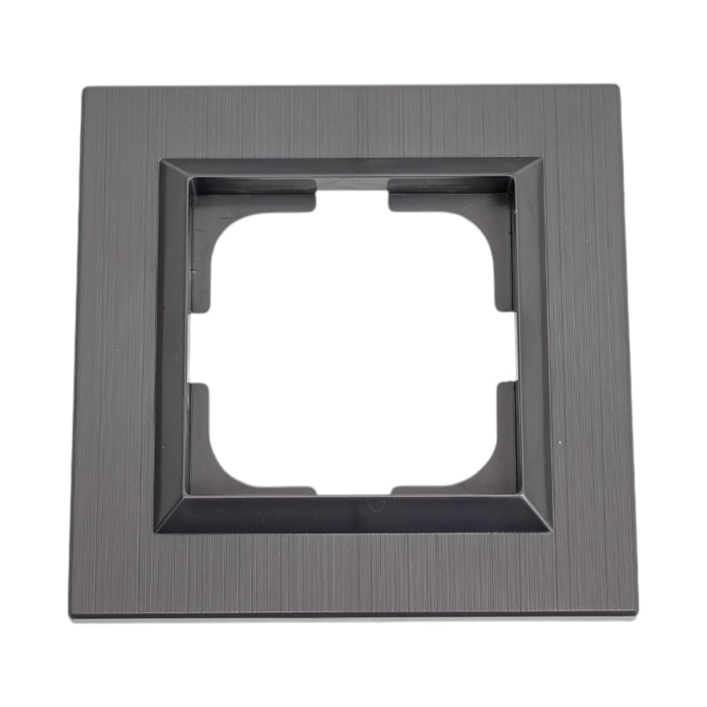 Изображение товара Одноместная металлическая рамка OVIVO QUANTUM 90x90 мм IP20 для кабель-каналов