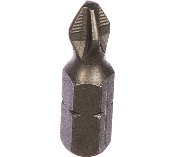 Изображение товара Биты "МАСТЕР" кованые 10 шт. (25 мм; PH2; хвостовик C 1/4") Зубр 26001-2-25-10