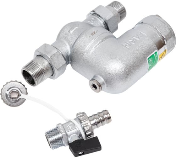 Изображение товара Фильтр FAR 100 мкм, с магнитными вставками, под манометр, Max: 95 C, 25 бар, поворотное соединение, 3/4" НР FA 39M3 34100