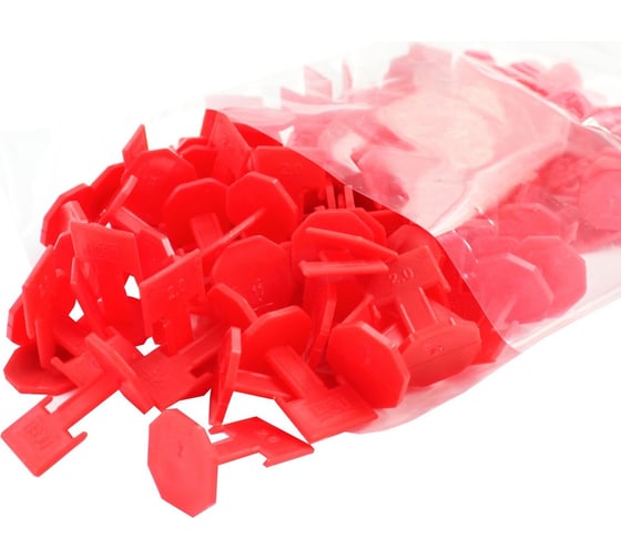 Изображение товара Система выравнивания плитки зажимы 2 мм, 100 шт уп. On 02-08-046