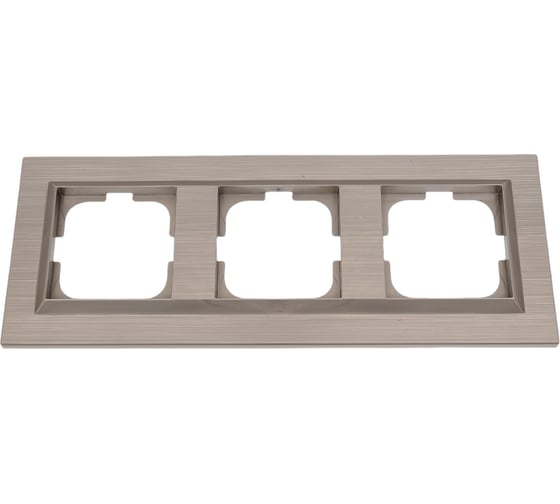Изображение товара 3-местная рамка OVIVO QUANTUM, медь, 405-330000-227