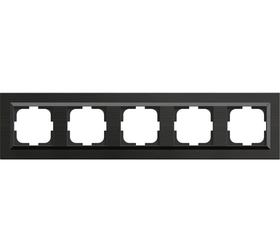 Изображение товара 5-местная рамка OVIVO QUANTUM, антрацит, 405-350000-250