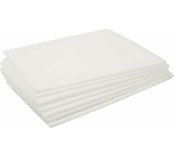 Изображение товара Белая нестерильная простыня ЧИСТОВЬЕ 80x200 см, СМС 14 г/м2, комплект 20 шт. 630204