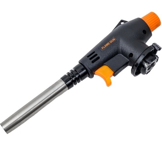 Изображение товара Пьеза зажигалка Профессионал №813 оранжевая, узкое жало 07392