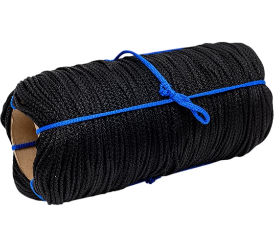 Изображение товара Вязаный шнур-веревка с сердечником ООО ТПК Сигма пп d-4 мм, 200 м ШВХС201