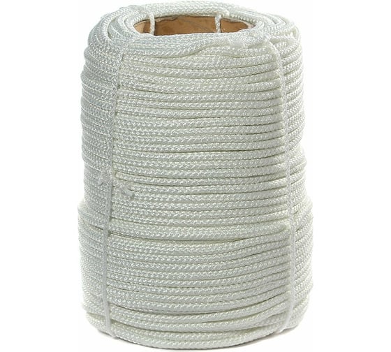 Изображение товара Вязаный шнур-веревка с сердечником ООО ТПК Сигма пп d-5 мм, 200 м ШВХС204