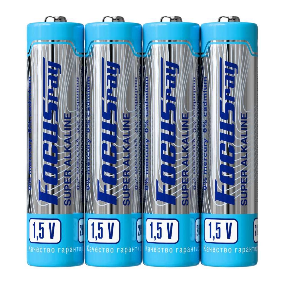Изображение товара Батарейка Focusray SUPER ALKALINE LR03/S4 4шт 629981
