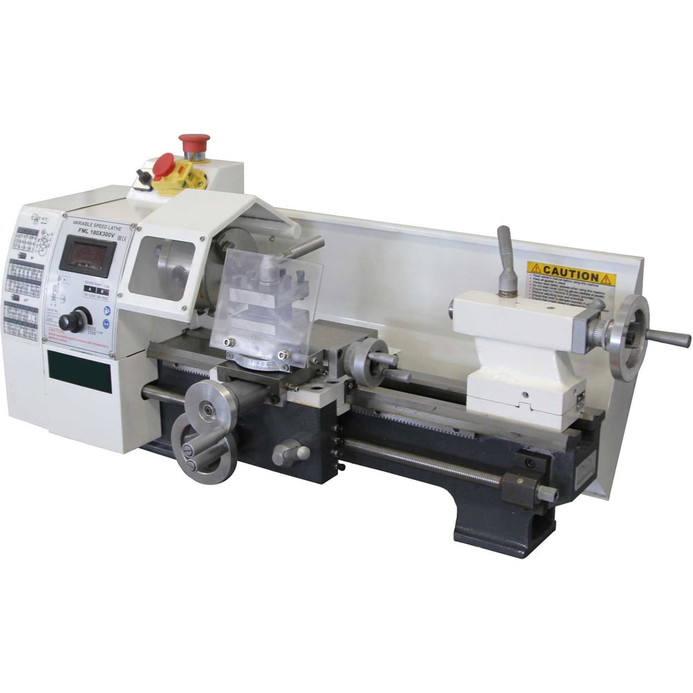 Изображение товара Профессиональный токарный станок FABTEC FML 180x300V с цифровой индикацией