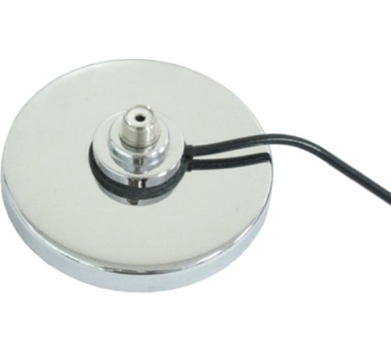 Изображение товара Основание магнитное для автомобильной антенны AM-1024 хром UHF 100 мм Opek 00004803