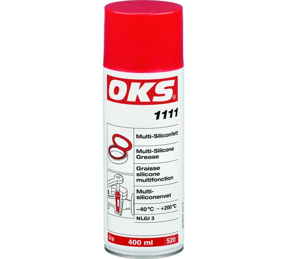 Изображение товара Силиконовая универсальная смазка OKS 1111 аэрозоль, 400 мл 343791