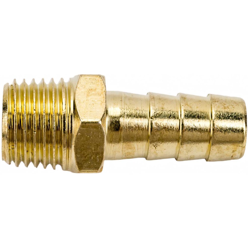 Изображение товара Соединение наружная резьба 1/4 - елочка 10 мм латунь ECO AB-MT14/E10