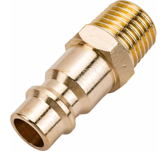 Изображение товара Разъемное соединение быстросъем папа - наружная резьба G1/4, латунь ECO AB-M/MT14