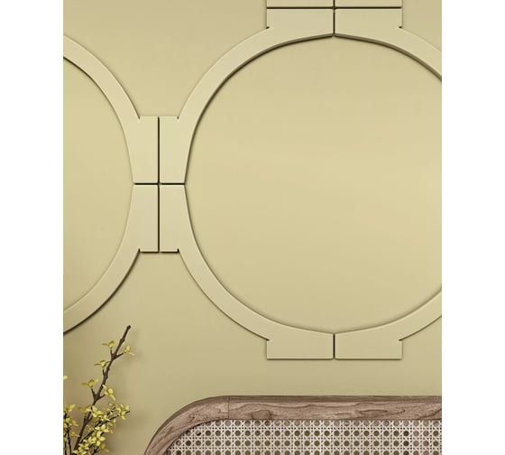 Изображение товара Декоративный орнамент Cosca Decor 3d для стен и потолков, арт.08. набор 4 шт. 00-00077285