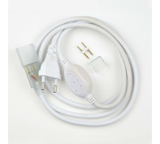 Изображение товара Электрический провод для светодиодных лент Uniel UCX-SP4/B67-RGB WHITE 1 STICKER 07692